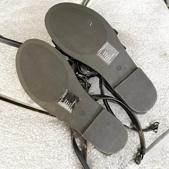 Madden‎ Girl Black Studded Sandals - Picture 3 of 3